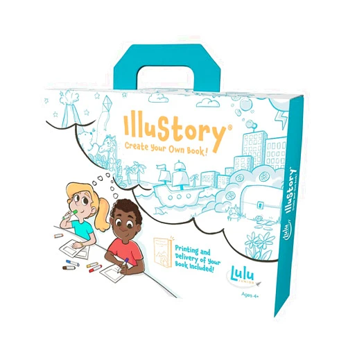 Lulu Jr. Illustory Book Making Kit, Multicolor