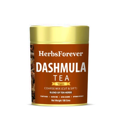 HerbsForever Dashmula Tea – Stress Relief and Nourishing Formula – Herbal Tea Blend – 100 Gms