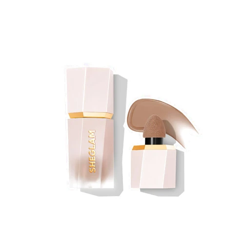 SHEGLAM Sun Sculpt Cool Toned Liquid Contour Stick Long Lasting Cream Bronzer Makeup - Soft Tan