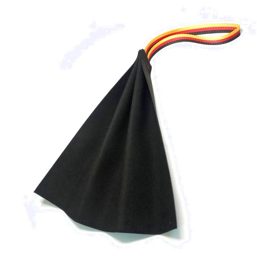 Dewonch Leather Bite Rag for Dog Training, K9 Puppy Toy to Build Prey Drive,Train Bite Grip,Play Tug of War Game with Handle