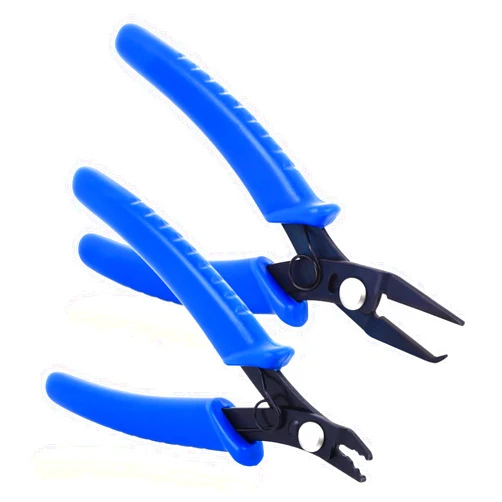Grevosea 2 Pieces Jewelry Pliers, Split Ring Pliers and Jewelry Bead Crimping Pliers Jewelry Making Pliers Tools for Jewelry Repair Wire Wrapping Crafts Jewelry Making Supplies