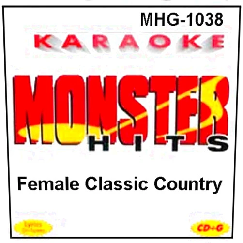 The Judds (Artist), Skeeter Davis (Artist), Donna Fargo (Artist), Dolly Parton (Artist), Tammy Wynette (Artist), Loretta Lynn (Artist), Patsy Cline (Artist), Kitty Wells (Artist), Juice Newton (Artist), Jessi Colter (Artist) & 5 more Format: Audio CD Monster Hits Karaoke #1038 - Female Classic Country