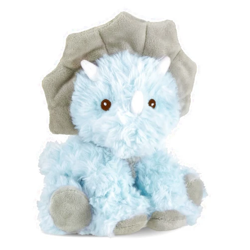 Bearington Collection Bearington Lil' Tracer Plush Stuffed Animal Dinosaur with Rattle, 5 inch