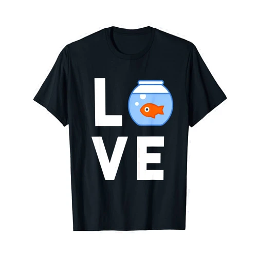 Goldfish Clothing Co. I Love My Goldfish Cute Fishbowl Pet Fish Lover Kids T-Shirt