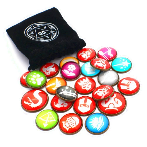 Dahan Dice D&D Tokens - NPC and Class Counters for Dungeons and Dragons
