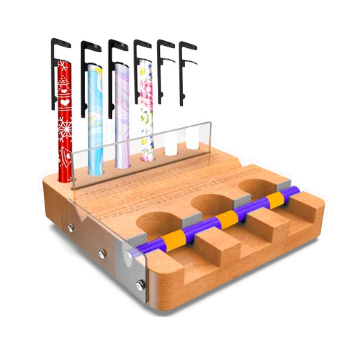 DAFENCHI Sublimation Pen Pincher, Pen Sublimation Tool, Pen Clamp for Sublimation Blank Pens & Vinyl Stickers, Sublimation Crafting Pen Holder