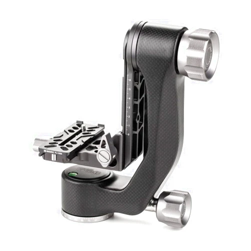 Benro Mini Travel Size Gimbal Head for Mirrorless Cameras, Carbon Fiber with PL100N Plate (GH5CMINI)