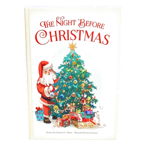 Cottage Door Press,Clement Clarke Moore,Sara Gianassi The Night Before Christmas Keepsake Holiday Storybook