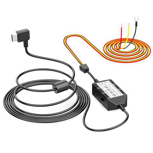 VIOFO HK4 Acc Hardwire Kit, USB-C Hard Wire Kit for T130/A139Pro/WM1/A229Duo&A229PLUS&A229PRO,/A119MINI2 Dash Cam, Low Voltage Protection for Parking Mode