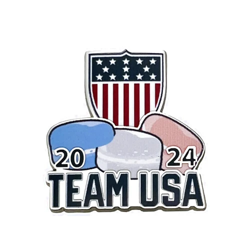 HONAV 2024 Paris Olympics Team USA Macarons Lapel Pin
