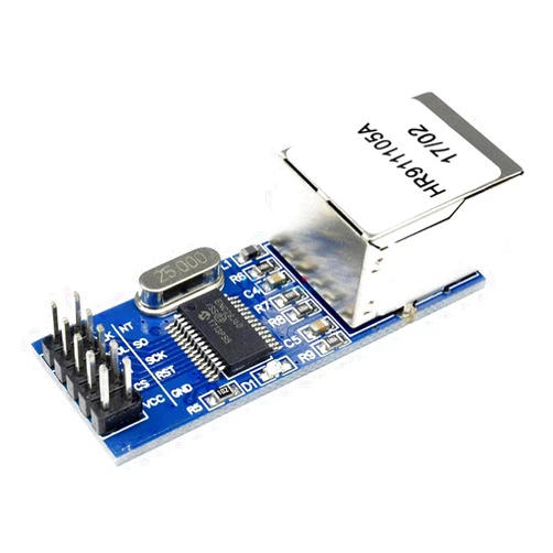Generic Mini ENC28J60 Ethernet LAN Network Module 3.3V 25MHZ Crystal Board for Arduino 51 AVR SPI Interface PIC STM32 LPC