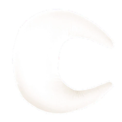 snuggle me Organic Nursing Pillow - Bottle & Breastfeeding Pillow with Organic Cotton Cover & Fiberfill, Machine Washable, Newborn Essentials Must Haves (Natural)