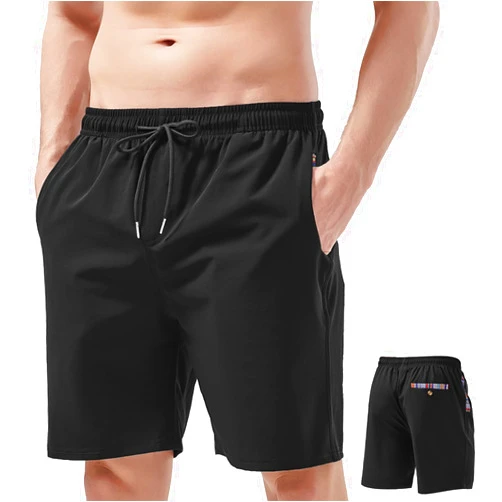 NEXSONIC Casual Mens Shorts 5 Inch Inseam, Summer Shorts for Men with Pockets, Drawstring Beach Athletic Gym Golf Shorts