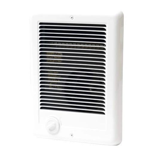 Cadet Com-Pak Electric Wall Heater Complete Unit With Thermostat (Model: CSC102TW, Part: 67505), 3415/2560 BTU, 240/208 Volt, 1000/750 Watt, White