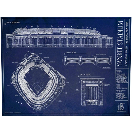 Ballpark Blueprints Yankee Stadium