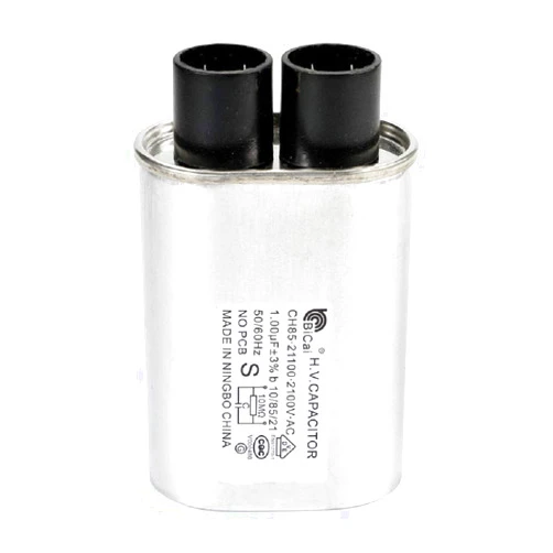 BlueNatHxRPR 1.00 uF MFD Universal Microwave Capacitor Compatible for GE Samsung LG Media Hair Amana Kenmore Mayta and Whirlpool