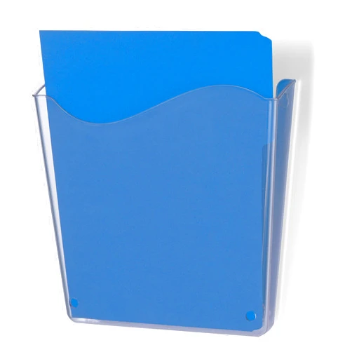 Officemate Unbreakable Wall File, Vertical, Clear (21674)