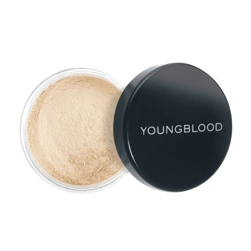 Youngblood Clean Luxury Cosmetics Loose Mineral Rice Setting Powder, Medium | Loose Face Powder Setting Foundation Translucent Finishing Matte Natural Acne | Vegan, Cruelty-Free, Paraben-Free