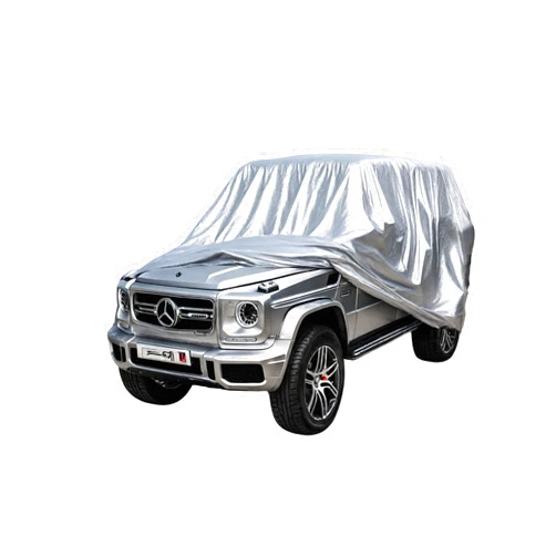 DEUTSCHMOTOR Waterproof Silver car Cover for W463 Mercedes Outdoor G320 G500 G350 G63 G65 UV Dust Protection rain snow heat cool down cover