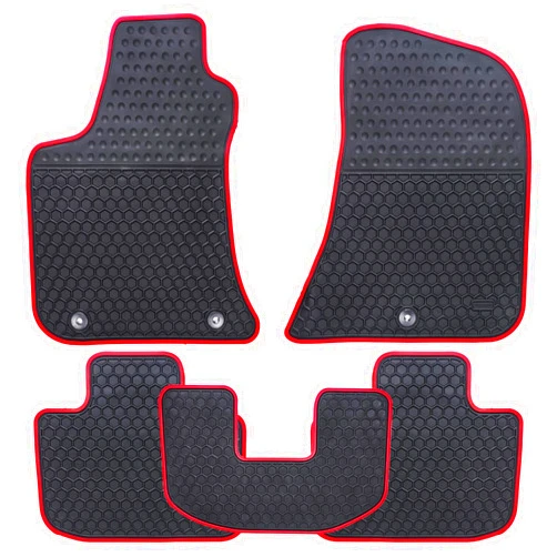 Ucaskin Car Floor Mats Custom Fit for Chrysler 300 RWD/Dodge Charger RWD 2011-2016 & 2017 2018 2019 2020 2021 2022 2023 2024 Odorless Washable Rubber Heavy Duty All Weather Floor Liner