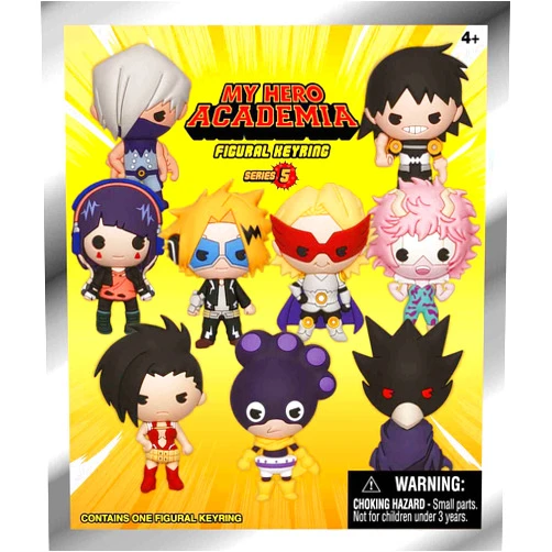 Funimation My Hero Academia Series 5-3D Foam Bag Clip in Blind Bag