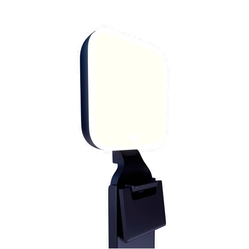 Logitech for Creators Litra Glow Premium LED Streaming Light with TrueSoft, adjustable monitor mount, brightness & color temp settings, desktop app control for PC/Mac - Graphite