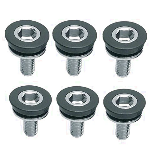 WIROJ Hex Head Crank Arm Bolts 8mm x 15mm, Pack of 6