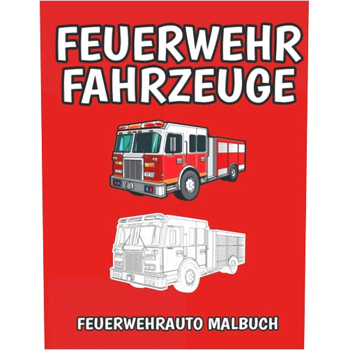 Steve Rueb Bücherallerlei Feuerwehrfahrzeuge Feuerwehrauto Malbuch: Feuerwehrbuch I Ausmalbuch Feuerwehr I DIN A4 I Über 40 Fahrzeuge zum Ausmalen I Automalbuch (German Edition)