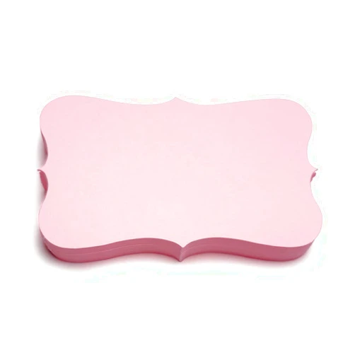 PPAPPAPPIYO 3x5 index card/Set of 72 Blank index cards 180gsm (PINK)