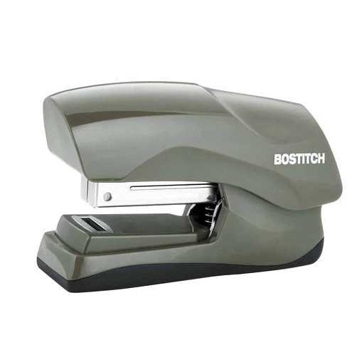 Bostitch Office Heavy Duty Stapler, 40 Sheet Capacity, No Jam, Half Strip, Fits into the Palm of Your Hand, For Classroom, Office or Desk, Gray