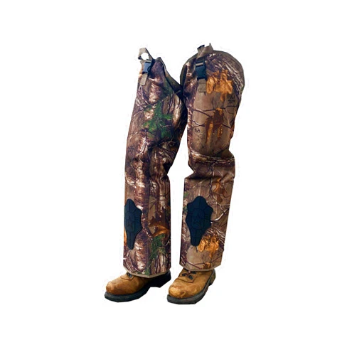 FORESTER Real Tree Snake Chaps - Hunting Guard Gear Realtree Chaps Camo Full Protection Snake Gaiters for Hiking Camouflage Chaps for Men Women Ankle Thigh Leg Guards for Bites Thorn Brush Womens Mens