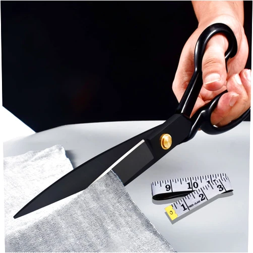 BZVlemon Premium Fabric Scissors Heavy Duty, Sharp All Purpose Scissors For Office Craft Sewing Embroidery, Professional dressmakers Shears- 11inch