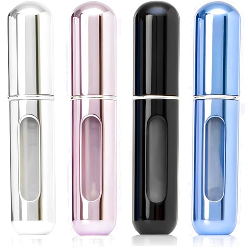 CIKTON Travel Perfume Bottle Refillable Cologne Travel Bottle, Perfume Travel Refillable and Atomizer Sprayer for Perfume, Pocket Perfume Dispenser Travel Perfume Bottle for Easy Refill