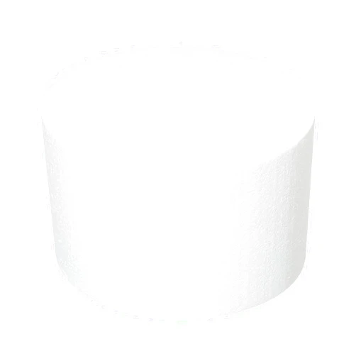 Crafare Round Foam Cake Dummies 10x6 Inch Polystyrene Circle Dummy Cake Set for Wedding Birthday Cakes Crafting Modeling Art Project Displays