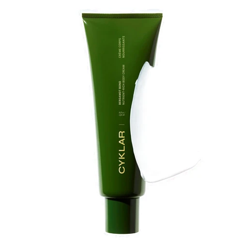 CYKLAR Nutrient Rich Body Cream. Bergamot Bond Nourishing Moisturizer with Niacinamide and Banana Flower Extract. Deep Hydration, Thick Body Lotion, Dry Skin Cream for Women and Men, 8 Fl Oz