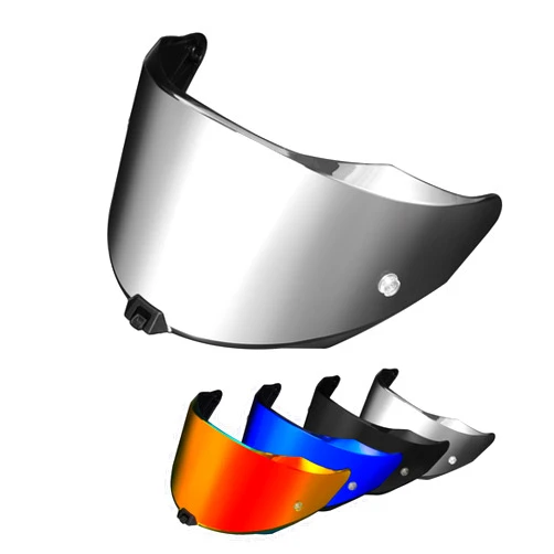 PSLER R2R Helmet Tinted Visor R2R Pinlock-Ready Face Shield Replacement for KYT R2R,Silver