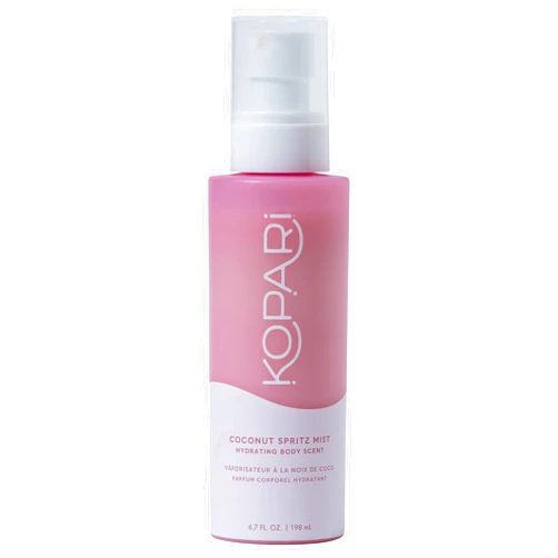 Kopari Coconut Spritz Mist, Hydrating Scented Body Spray, Moisturizing Body Oil Spray with 100% Organic Coconut Oil, Refreshing