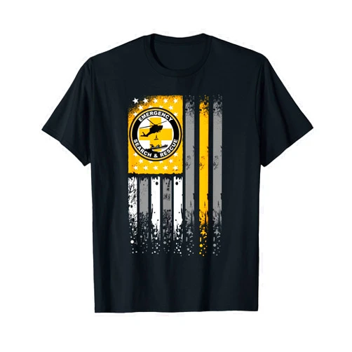Search And Rescue Gifts & Accessories Search And Rescue - Thin Orange Line SAR Emergency Team T-Shirt