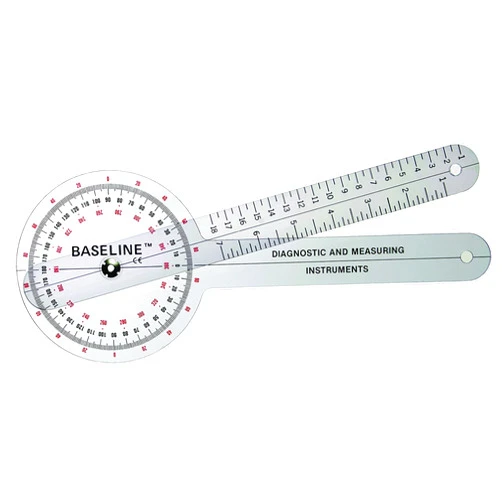 Fabrication Enterprises Baseline Plastic 360 Degree ISOM Goniometer, 12