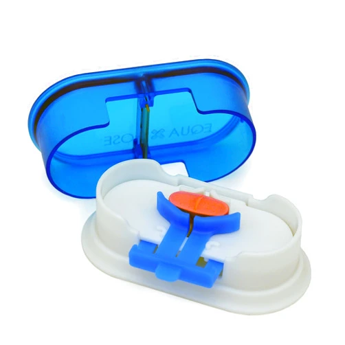 EQUADOSE The EQUADOSE Pill Cutter V2. A New Kind of Pill Splitter with Double Stainless Steel Blades and a Centering Device. Great for Cutting Tablets for You and Your Pet.