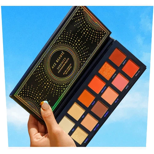 Ace Beauté Ace Beaute Eye Shadow Palette -Serenity 12 shades