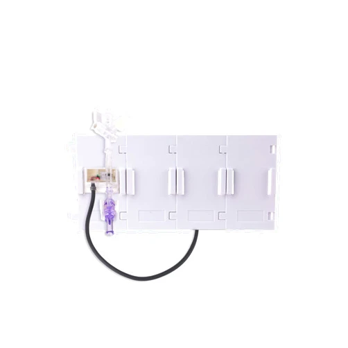 AMERICAN HOSPITAL SUPPLY AHS American Hospital Supply Modular Arterial Line OEM Transducer Holder for IV Pole Modular Design includes 4 Modular Holders (Namic/B. Braun Compatible)