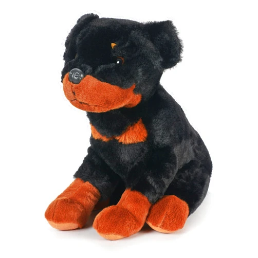 The Petting Zoo Rottweiler Dog Stuffed Animal Plushie, Gifts for Kids, Dog Plush Toy 12 inches