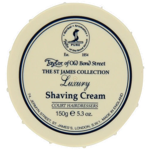 Taylor of Old Bond Street St. James Shaving Cream Bowl, 5.3-Ounce St James Collection 01015