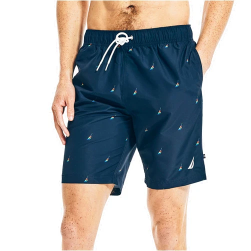 Nautica Men's Standard Sustainably Crafted Pride Swim Short