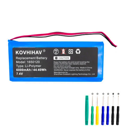 BUSFUIVA 1650120 Upgrade Battery for DJI Phantom 4 Controller Phantom 3 Controller GL300C GL300F GL300E Remote Controller Battery