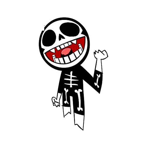 ZGHQHCDRH 13cmx8.1cm for Gorillaz Bonesy Funny Car Stickers Motorcycle Car Bumper Window Fashion