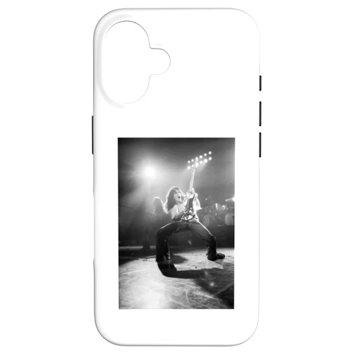 Simon Fowler Photography iPhone 16 Eddie Van Halen Live Rainbow Theatre By Simon Fowler Case