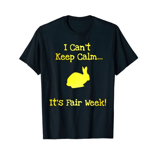 County Fair and Livestock Apparel Co. State County Fair Livestock Animal Exhibitor Rabbit Lover T-Shirt