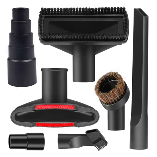 Riiriou Universal Vacuum Attachment Kit Wet Dry Plastic Vacuum Hose Adapter 1-1/4